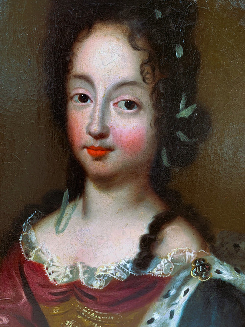 Portrait 18e siècle Pierre Mignard (1612/1695) entourage.