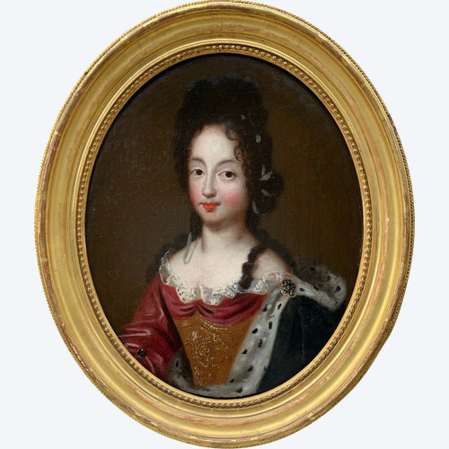 Portrait 18e siècle Pierre Mignard (1612/1695) entourage.