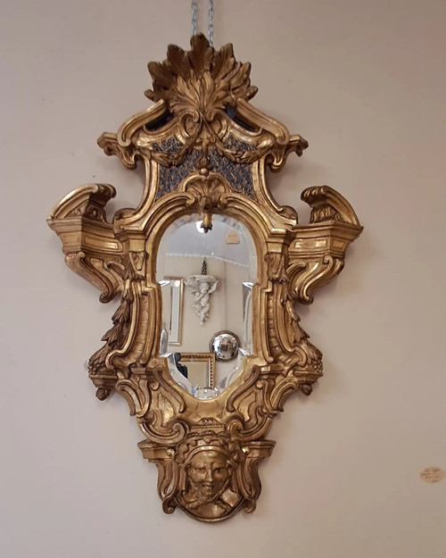Miroir XIX Style tabernacle 81x 65