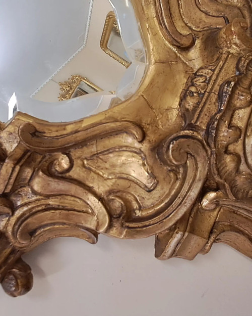 Miroir XIX Style tabernacle 81x 65