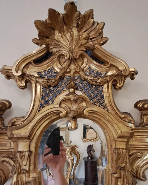 Miroir XIX Style tabernacle 81x 65