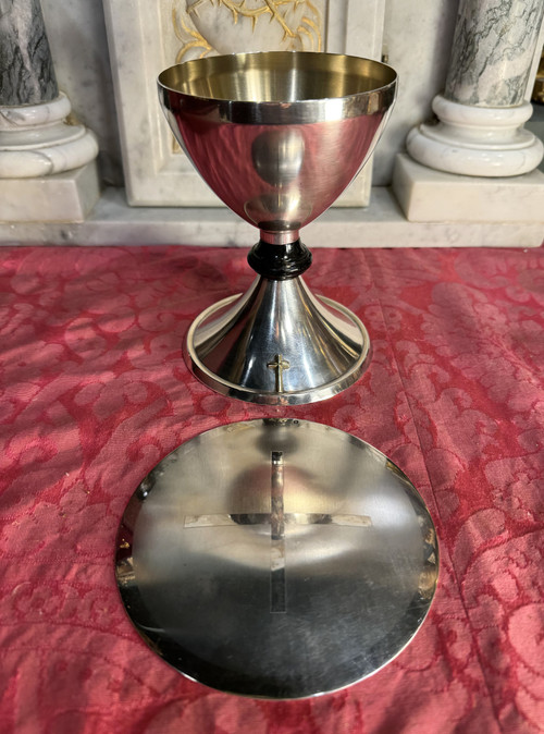 Calice e Patena in Argento 950 Millesimo Minerva