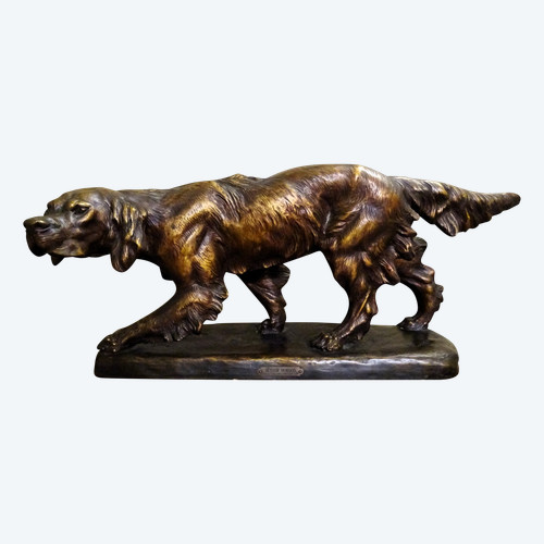 Statuetta firmata T H Cartier