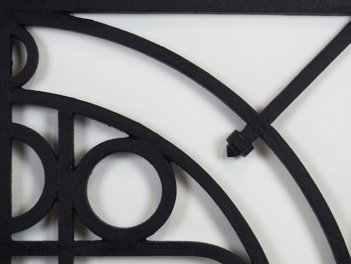 Five Art Deco Garden Grilles