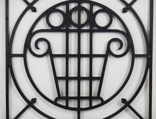 Five Art Deco Garden Grilles