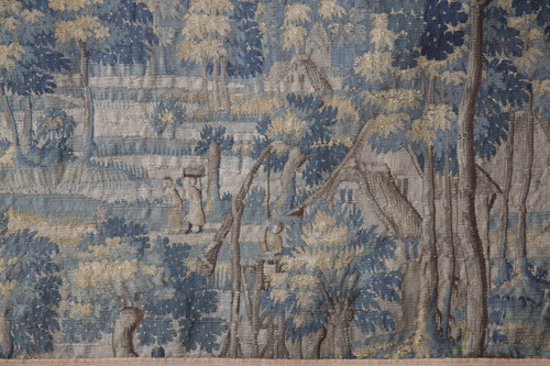 Tapestry with animated landscape, Flanders 16th century