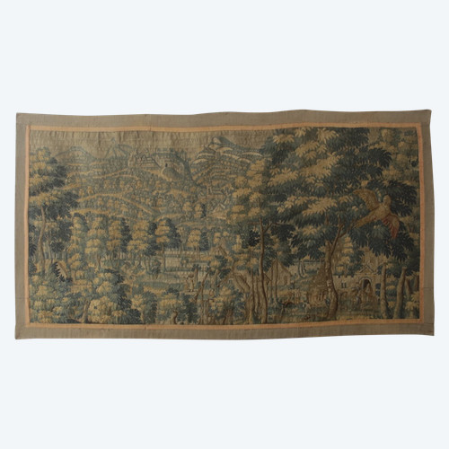 Tapestry with animated landscape, Flanders 16th century