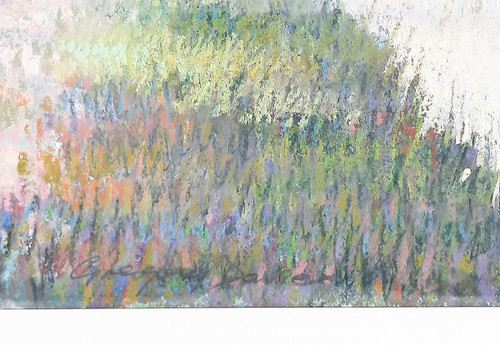 "Paesaggio sull'acqua" Pastello di Gregory Davies