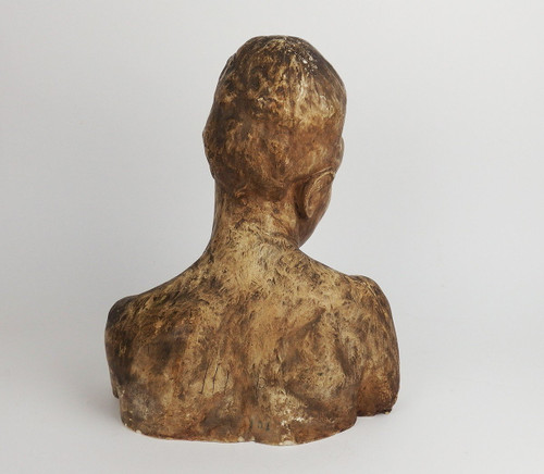 Busto in gesso di Louis Pavie