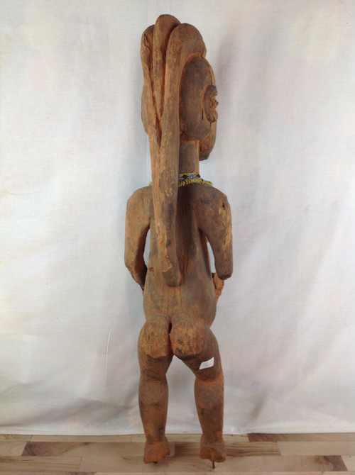 Extremely rare Bimiléké maternity ward, Kingdom of Eastern Bangwa or Batoufam, Cameroon