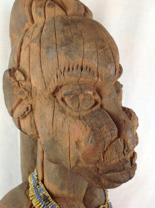 Extremely rare Bimiléké maternity ward, Kingdom of Eastern Bangwa or Batoufam, Cameroon