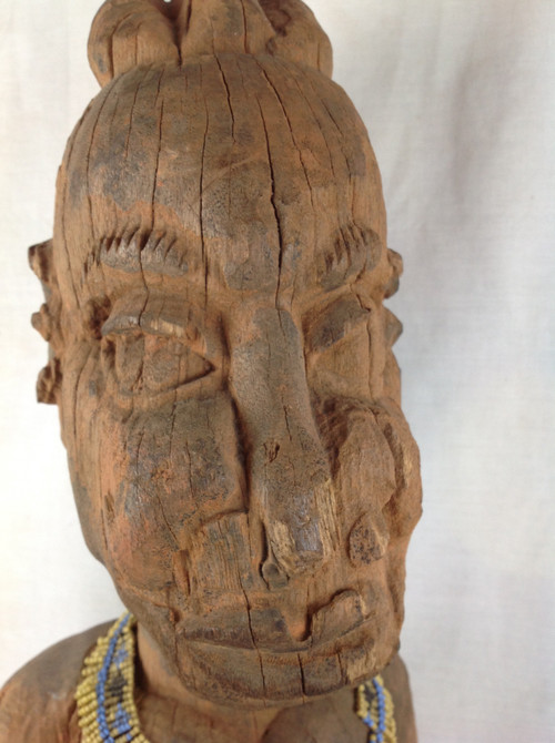 Extremely rare Bimiléké maternity ward, Kingdom of Eastern Bangwa or Batoufam, Cameroon