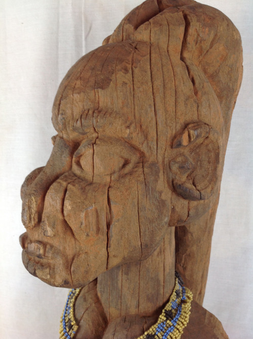 Extremely rare Bimiléké maternity ward, Kingdom of Eastern Bangwa or Batoufam, Cameroon