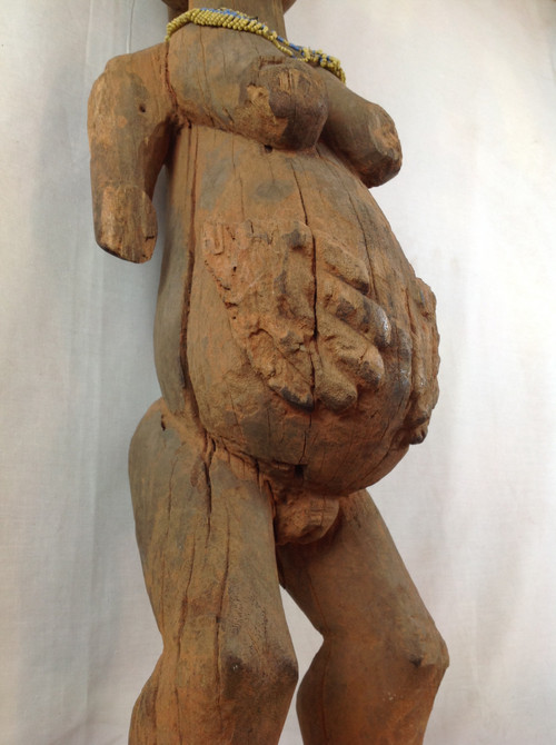 Extremely rare Bimiléké maternity ward, Kingdom of Eastern Bangwa or Batoufam, Cameroon