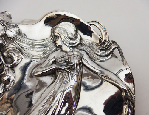 Piatto in carta Art Nouveau di Wmf