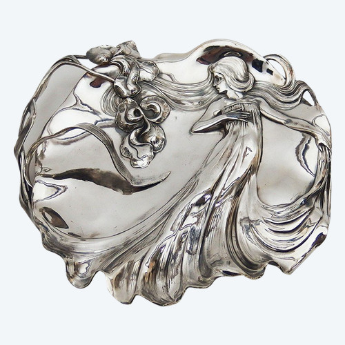 Piatto in carta Art Nouveau di Wmf