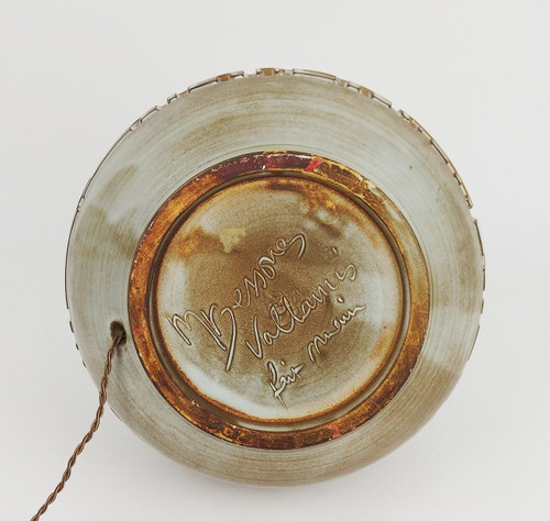 Lampe En Céramique Par Marius Bessone