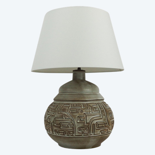 Lampe En Céramique Par Marius Bessone