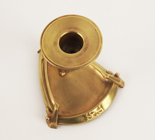 Candlestick and Match Holder 1900 Jugendstil