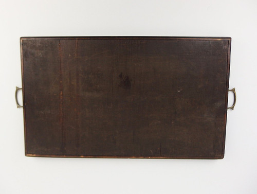 Intarsientablett „Maritime Landschaft“