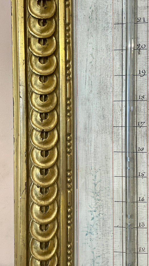Neoclassical Barometer and Thermometer, 18th Century