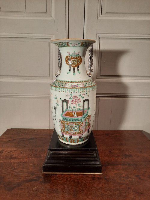 Vaso in porcellana, Cina XIX secolo.