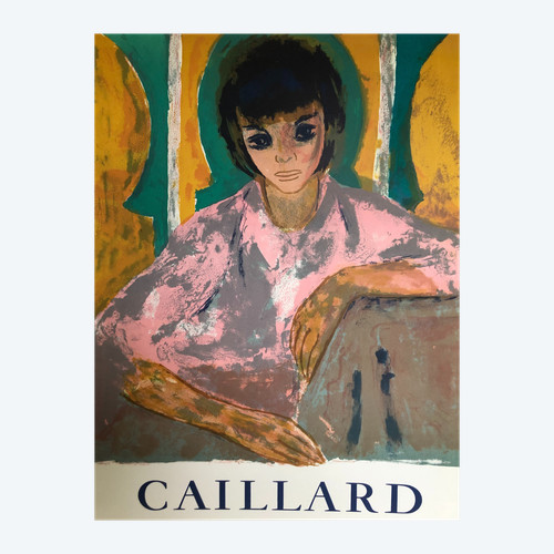 Manifesto Caillard Galerie di Parigi 1969