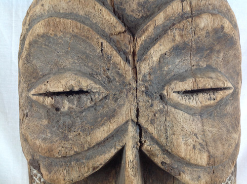 Maschera "civetta" Bembe, Repubblica Democratica del Congo.