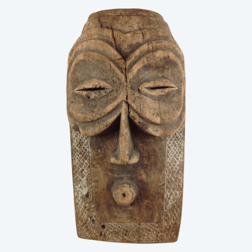 Maschera "civetta" Bembe, Repubblica Democratica del Congo.