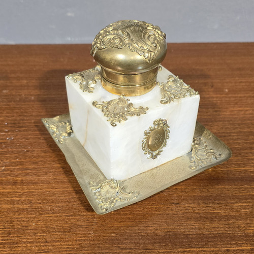 Antikes Tintenfass von Napoleon III
