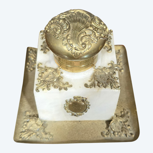 Antikes Tintenfass von Napoleon III