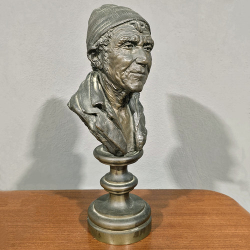Domenico Marzatico 1839 - 1915 Scultura in bronzo