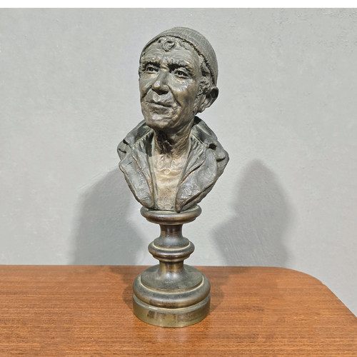 Domenico Marzatico 1839 - 1915 Scultura in bronzo