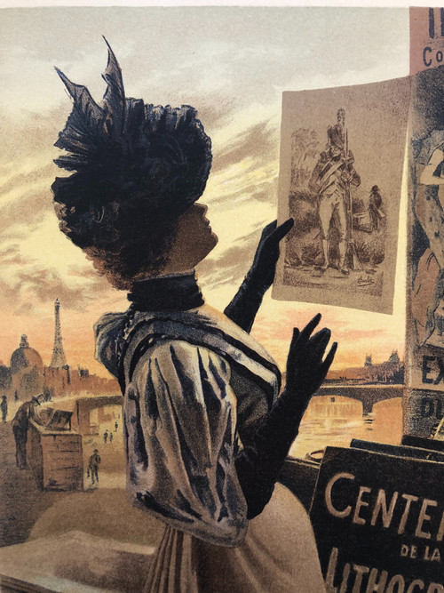 Maitre de l'affiche planche 66 - Centenaire de la Lithographie - Hugo d'Alesi 1897