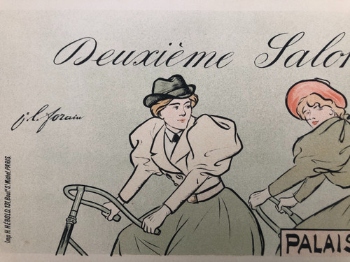 Maitre de l'affiche planche 51 - Salon du Cycle J.L. Forain, 1897