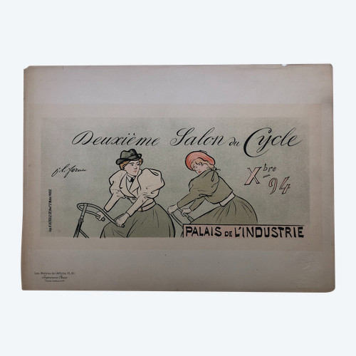 Maitre de l'affiche planche 51 - Salon du Cycle J.L. Forain, 1897