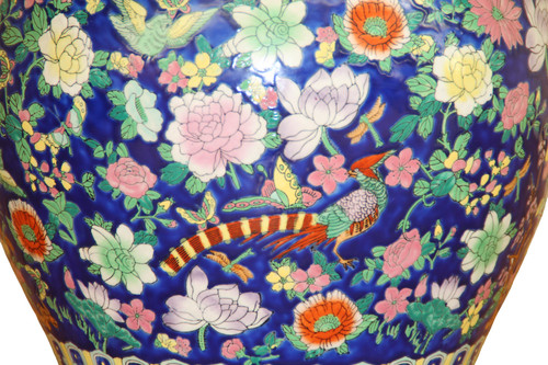Chinese porcelain aquarium - 20th century