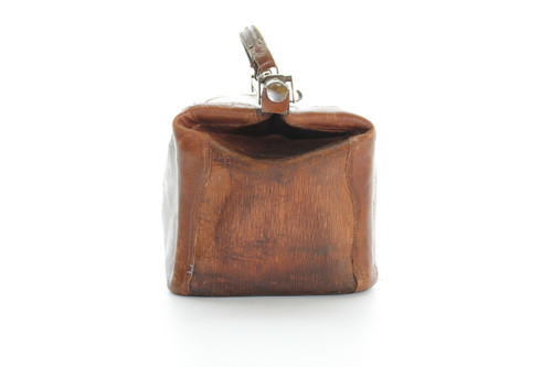 Sac en cuir brun