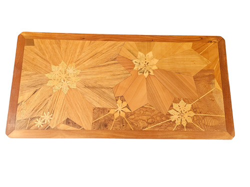 Emile Gallé Table Basse Moderniste "Fleurs Stylisées"