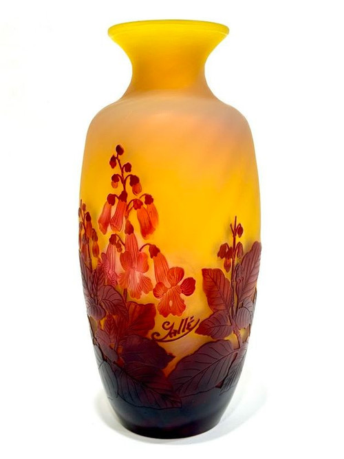 Vaso "Digitales Rouges" di Emile Gallé