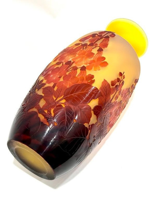 Vaso "Digitales Rouges" di Emile Gallé