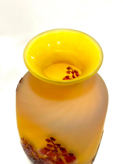 Vaso "Digitales Rouges" di Emile Gallé