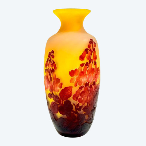 Vaso "Digitales Rouges" di Emile Gallé