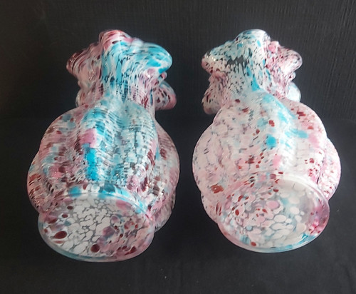 Pair of "Clichy" vases