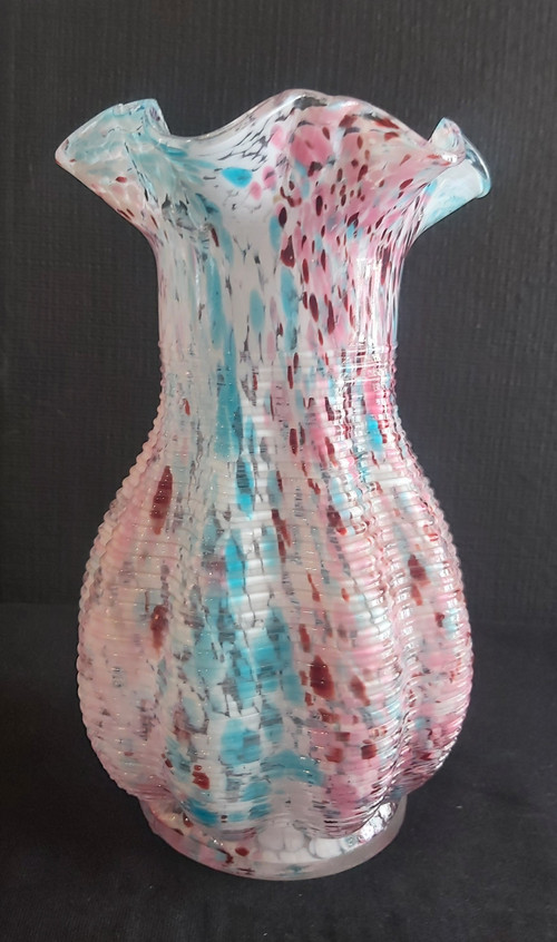 Pair of "Clichy" vases