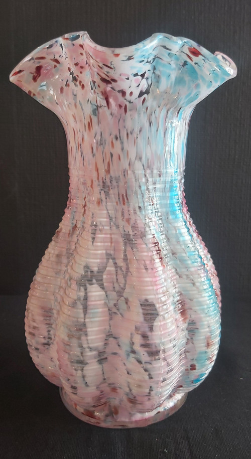 Pair of "Clichy" vases