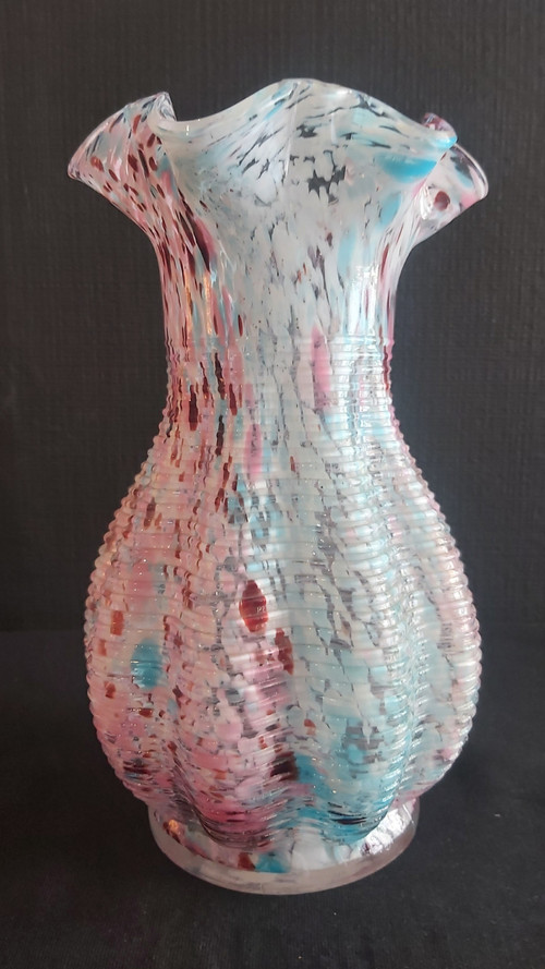 Pair of "Clichy" vases