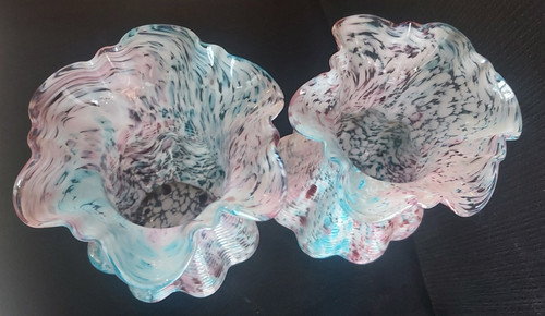 Pair of "Clichy" vases
