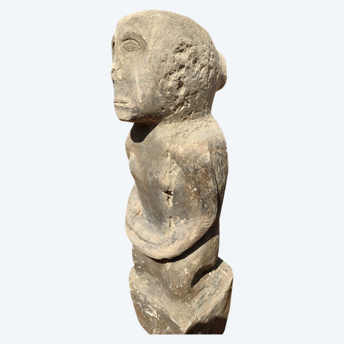 Statue en pierre ile Semba Indonésie 