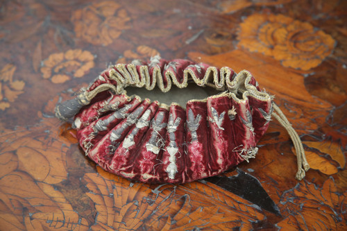 Game token purse, 18th century circa 1760